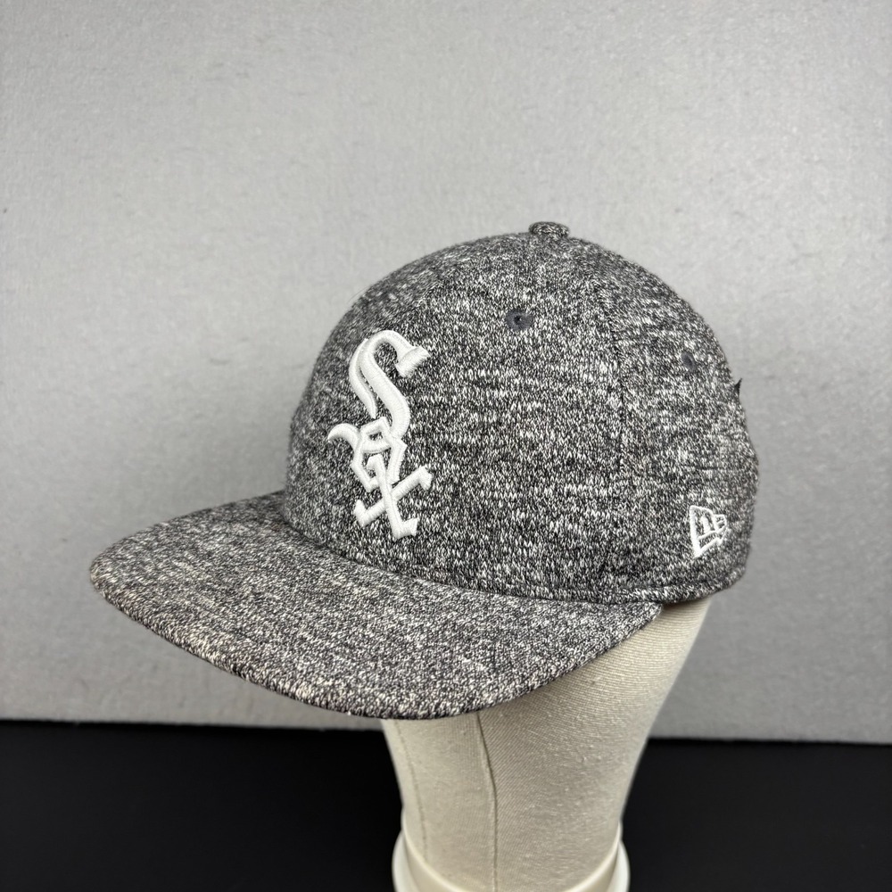 Chicago White Sox New Era 9FIFTY Snapback Hat MLB Gray Knit Baseball Cap OSFM